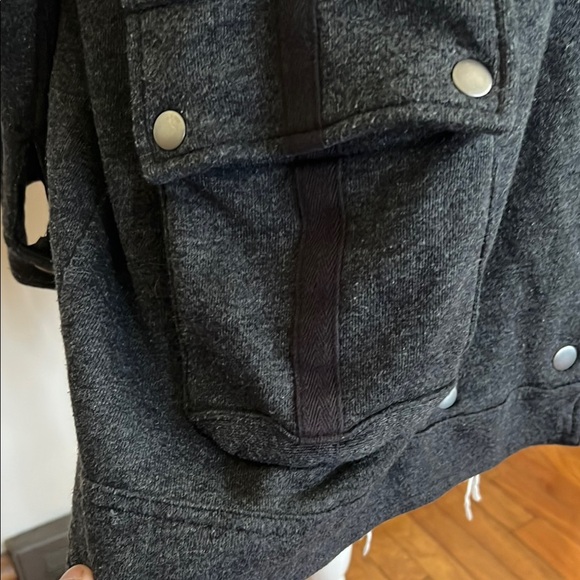 FP Women's Gray Double-Breasted Jacket - Picture 8 of 13